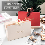 圣诞节创意手提盒子太妃糖手工，雪花酥饼干糖果，婚庆伴手礼新年包装