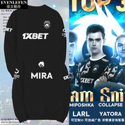 teamspirit战队服ti12总决赛，夺冠纪念dota2圆领，卫衣男女ts队长袖