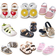 夏季女婴儿凉鞋学步鞋软底男宝宝防滑新生儿包头镂空0-6个月1一岁