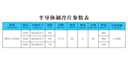 TEC1-24102 半导体制冷片车载低功率高性能高效电子制冷片50*50mm