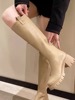 高跟女秋冬季韩版骑士靴2023年长筒靴增高显瘦高筒加厚马丁靴