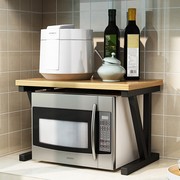 0303f厨房微波炉架子置物架台面多功能家用双层烤箱置物柜电饭锅