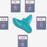 颈椎按摩枕便携重力指压脖子颈椎肩部保健按摩枕头仪器工厂直