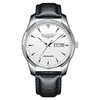 冠琴机械全自动手表瑞士品牌男商务钨钢夜光日历钢带国产腕表