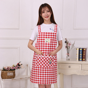 围裙家用厨房微防水防油可爱日系韩版男女时尚定制工作服围腰罩衣