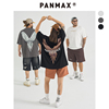 PANMAX大码T恤休闲美式重磅短袖夏潮牌宽松百搭加大男士DD-TS0064