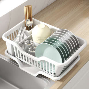 沥水碗架沥水架放碗架，筷子碗餐具置物架晾滴水，家用厨房收纳篮
