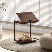 沙发边几实木小型桌子简易茶几可移动式方桌网红多功能角几侧边柜