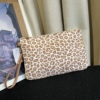 欧美时尚女包外贸单出口单薄包信封包豹纹布包证件包手拿包手挽包