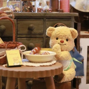 泰国黄油小熊玩偶花束，生日礼物女生友送闺蜜，公仔毛绒玩具毕业礼物