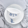 隆达骨瓷餐具面碗家用高级感雅韵米饭碗家用2023年陶瓷碗可爱