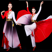 中国舞表演服飘逸古典舞蹈梅花赋演出服女响扇舞书简舞扇子舞服装