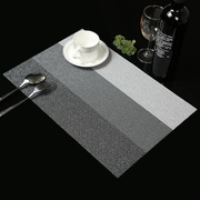 日式餐垫PVC隔热垫餐桌垫餐布餐盘垫碗垫西餐具垫拍照欧式长方形