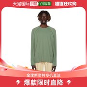 香港直邮潮奢 Outdoor Voices 男士绿色插肩长袖 T 恤