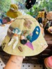 可爱帽子创意玩偶帽子拼凑感帽子零落风布艺，帽子创意文艺范帽子(范帽子)