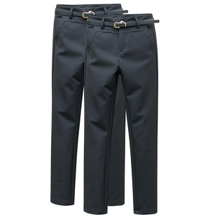 小直筒八分九分长裤，加长版多属性，可选。