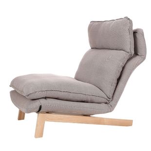 1懒人沙发床单人折叠床创意北欧日式卧室阳台休闲家居实木躺椅