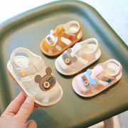 2023叫叫学步鞋宝宝夏季凉鞋，一岁包头婴儿，鞋子牛筋底男童女童