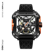 cigadesign玺佳机械表，x系列大猩猩男款手表，镂空腕表送男友礼物