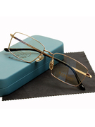 常州燕子眼镜 Herbart 菲尔巴特 纯钛全框男士商务近视眼镜架0073