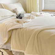 珊瑚法兰绒毛毯冬季加厚盖毯沙发午睡床单绒毯，被学生宿舍披肩毯子