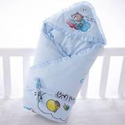 抱被婴儿冬季新生的儿包被子秋冬产房包单小孩出院包被月份宝宝