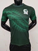墨西哥绿色短袖修身球衣2223足球训练服男定制印号字运动队服