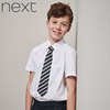 英国NEXT儿童白衬衣男童白衬衫小学生校服中大童女童JK演出服