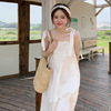 白色吊带连衣裙女夏季法式初恋甜美长裙超仙森系气质裙子