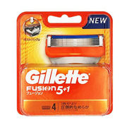 吉列男士剃须片进口gillette锋隐5致顺致护5层手动刮胡头