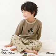 日本devirock迪士尼2022秋儿童装宝宝卡通人物2件套装睡衣家居服