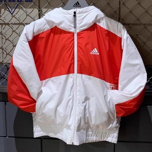 adidas阿迪达斯cny虎年，新春款拼接保暖棉服hi3266hi3267