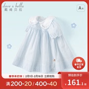 商场同款戴维贝拉女童连衣裙，儿童公主裙夏装，童装婴儿宝宝裙子