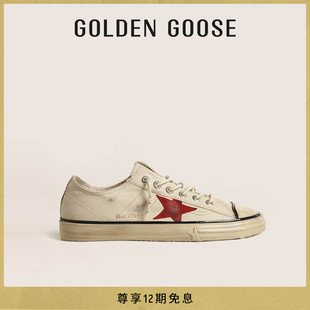 Golden Goose 男鞋 V-Sta复古拼色内增高运动休闲脏脏鞋