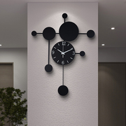 挂钟客厅家用时尚创意个性，钟表现代简约装饰石英钟2024时钟