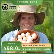 云南大理有机农场散养鸡土鸡蛋溜达鸡无抗生素宝宝蛋谷物蛋包