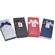 丝巾香水礼盒长短款钱包盒子礼物盒包装盒小长方形领带盒子