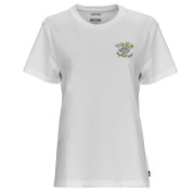 vans范斯运动t恤女装，休闲圆领棉质中青年，印花短袖白色夏季2024款