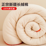 新疆棉花被被子冬被纯棉花棉被，全棉絮被芯春秋被加厚保暖被褥垫被