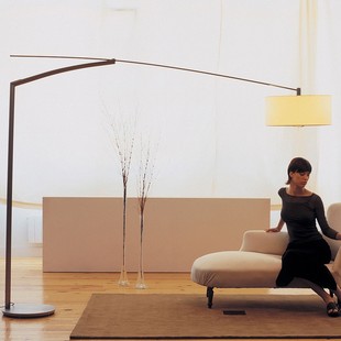 北欧落地灯简约现代客厅钓鱼灯，创意个性时尚设计师展厅沙发落地灯
