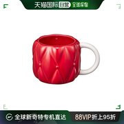 韩国直邮STARBUCKS星巴克圣诞陶瓷杯咖啡杯家用办公杯355ml