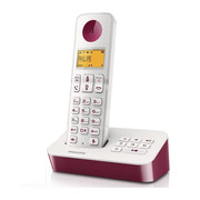 飞利浦d205 DECT6.0数字无绳电话机办公家用固定座机子母机电话