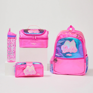 澳洲smiggle书包儿童，粉色公主包大容量笔袋，吸管杯中小学生双肩包