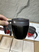 外贸 保温咖啡杯保冷简约喝水304不锈钢咖啡杯带盖带手柄