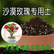 沙漠玫瑰专用土盆栽土营养土养花专用通用花卉土壤肥料种花腐殖