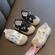 巴拉巴柆韩系韩系春秋方口宝宝鞋子卡通软底学步鞋男女小童鞋婴幼