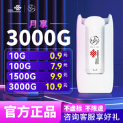 中国联通雁飞随身wifi无线wifi移动2024纯流量上网卡无限速4G通用无线网络便携式热点路由器学生宿舍家用