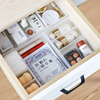 日本化妆品收纳盒抽屉分格口红桌面整理储物盒分隔文具分类收纳格