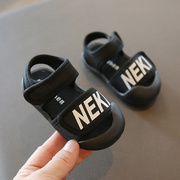 Next Road宝宝凉鞋夏季女小童包头防滑0-3岁男婴儿软底透气学步鞋