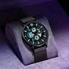 十大品牌手表男学生超薄机械镂空概念男士手表防水石英表
